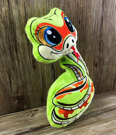 Stickdatei ITH Schlange Sissi für Rahmen 20×30 cm, Maschinenstickdatei - Sticken