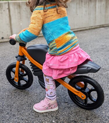 Schnittmuster Rosalie Rüschen Roggings Rock mit Leggings Gr. 92-164 - Nähen