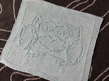 Washcloth Owl Klausi – Knitting Instructions
