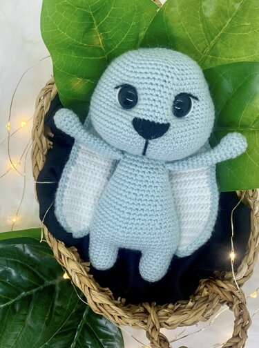 PDF Anleitung Deutsch Häkelanleitung Hanni Hase Amigurumi
