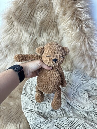 Häkelanleitung für das kleine Bärchen Pelle