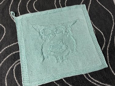 Washcloth Owl Eugenia – Knitting Instructions