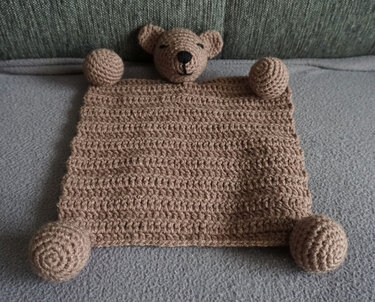 Crochet Pattern Cuddle Cloth Bear Balu!