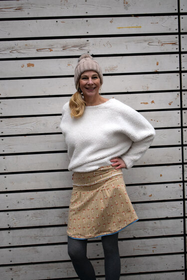 Ely Rock Nähanleitung und Schnittmuster Gr. 32 - 46