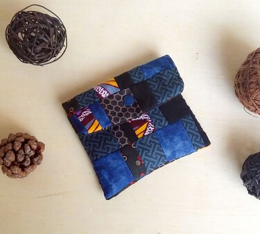 Anleitung Maskentasche nähen