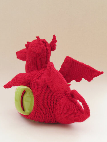 Welsh Dragon Tea Cosy Knitting Pattern