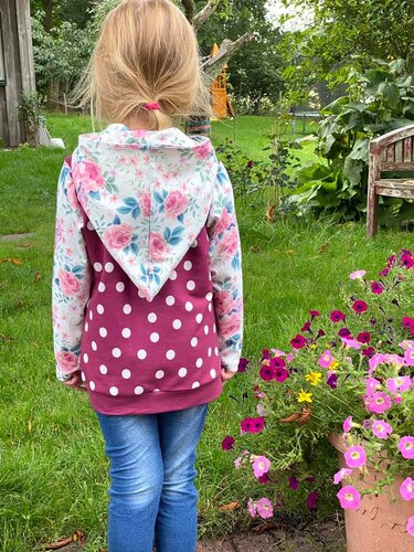 Hoodie ZWERGENKIND Gr. 86 - 164 - Nähen