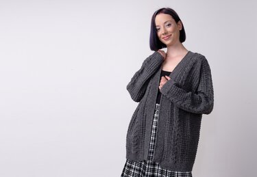 Strickanleitung für Cardigan "Marina" - Bild 3