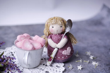 My little girl Lucy (PDF knitting pattern)