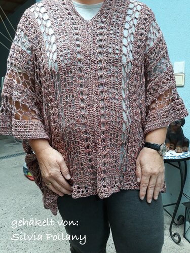 Anleitung: Poncho "korehu" - Bild 5