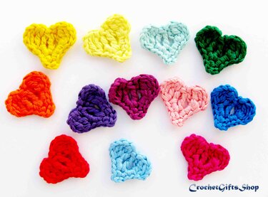 Pattern Heart Motif 4 - Crochet