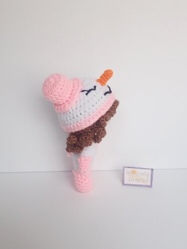 Pippa in Snowgirl Costume- Amigurumi PDF- English - Crochet