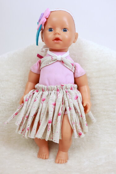 Püppi Alaaf! 4 Faschingskostüme für Puppen Gr. 31 - 50 cm - Bild 2