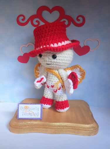 Felton in Cupid Costume- - Amigurumi PDF- English - Crochet