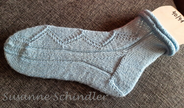 Socken Muskiz 2 für 4fach Sockenwolle - Bild 2