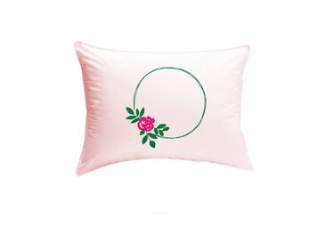 Stickdatei Blumenkreis Rose in vier Größen - Sticken