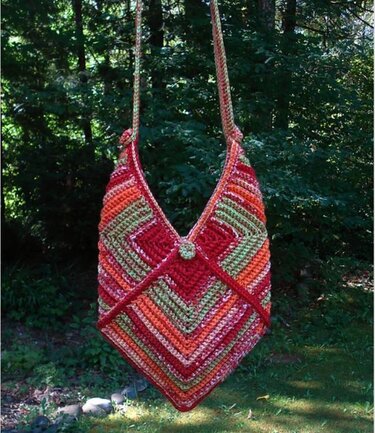 Flashback Tote Bag - PA-204 - Crochet