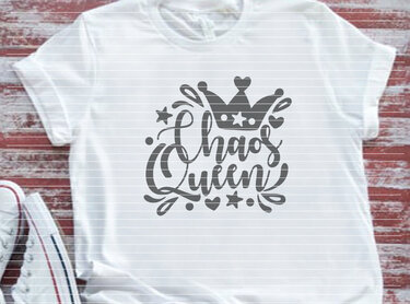 Chaos Queen Plotterdatei SVG DXF FCM - Plotting