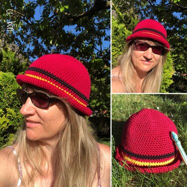 Anleitung Damenhut cc-Cap - Häkeln