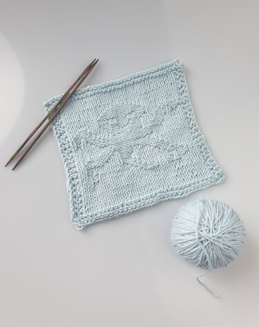Pattern Octopus Square - Knitting