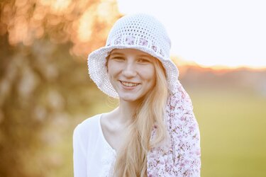 Häkelanleitung Mütze Romantik - Bild 2