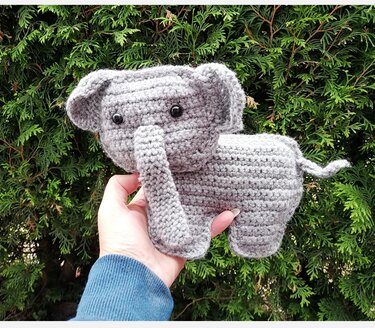 Oscar the Elefant häkeln