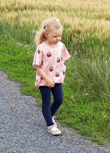 Blusenshirt PENELOPE Gr. 98 - 158 - Nähen