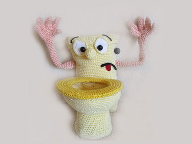 Toilet Danger - Crochet