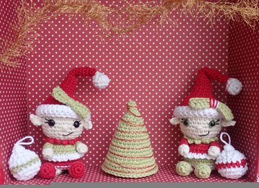 December Pixie- Crochet Pattern Amigurumi PDF- English
