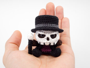 Amigurumi Baron Samedi Crochet Pattern