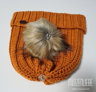 Häkelanleitung Wintermütze Frieda - Bild 4