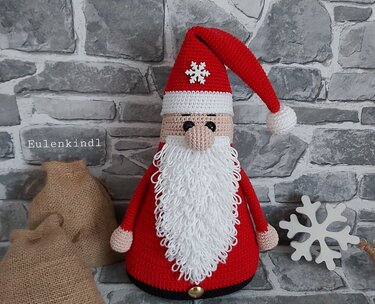 Häkelanleitung Weihnachtsmann "Willi" - Bild 10