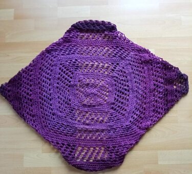 Seelenwärmer Ilona häkeln Jäckchen Bolero