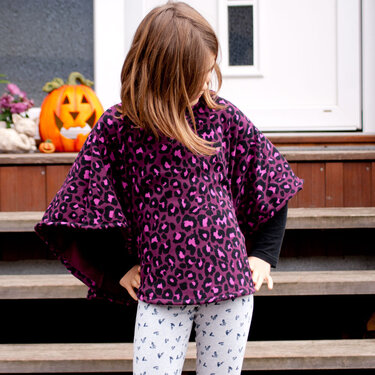 Poncho Schnittmuster für Kinder -  Corina - Nähen