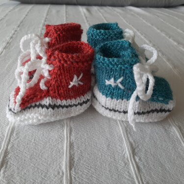 Strickanleitung Baby Booties - Bild 3