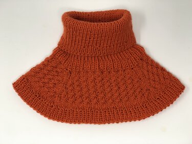 Halskragen Zopfspiel - Stricken