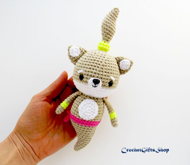 Pattern Amigurumi Little Dog Genie - Crochet