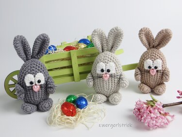 Häkelanleitung für Häschen 'Hops'