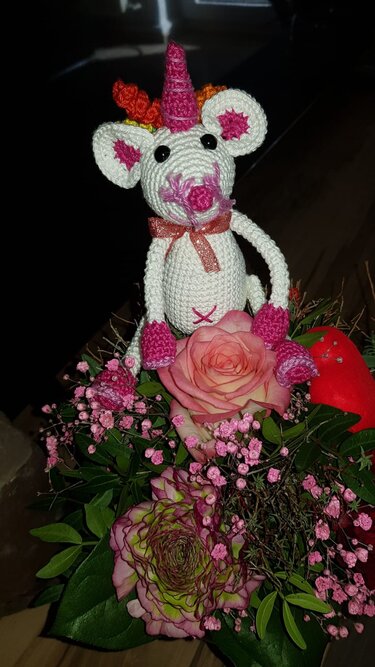 Einhornratte - Häkeln