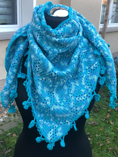 Tuch "Meermaid" - Häkeln