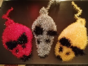 Kratzfreier Häkel-Schwamm „Süße Putzmaus“ – für Putzen, Baden & Duschen - Häkeln