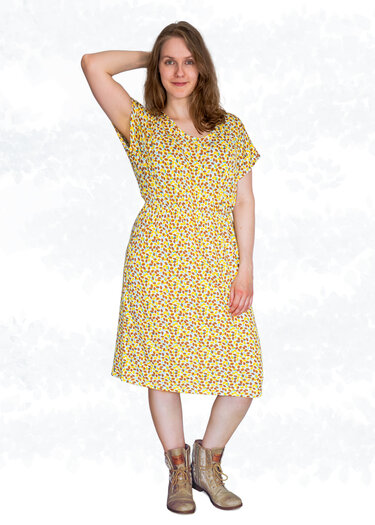 Lilly – lockeres Shirt, Tunika & Kleid für Alltag oder Strand, BU 80–116 - Nähen