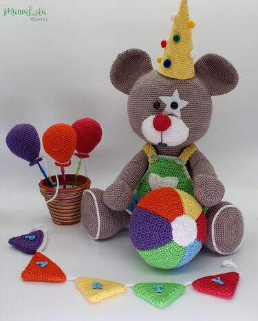 TEDDY „Party - Helau“ - Häkelanleitung - Bild 18