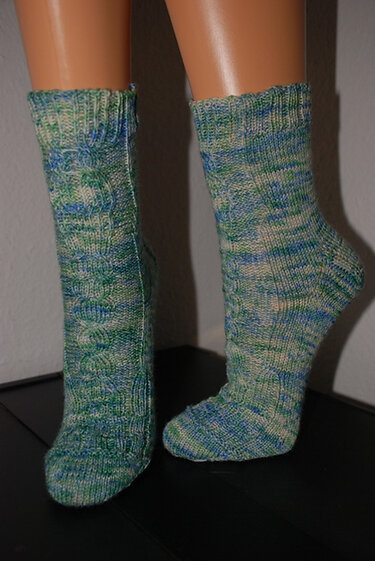 Socke Bienchen - Stricken