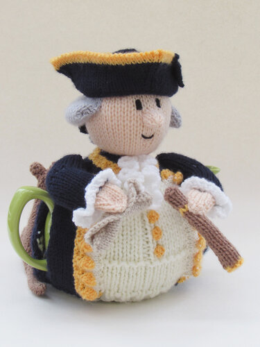 Captain James Cook Tea Cosy Knitting Pattern