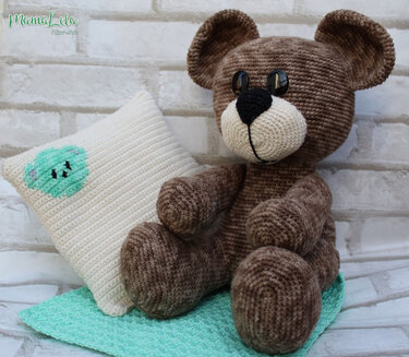Teddy „Komm kuscheln!“ - Häkelanleitung - Bild 15