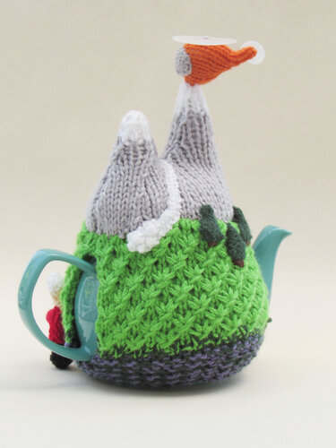 Mountain Rescue Tea Cosy Pattern - Knitting