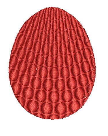 Egg embroidery design
