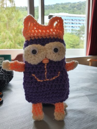 Creepy das Taschentuchmonster-Tempotasche - Häkeln