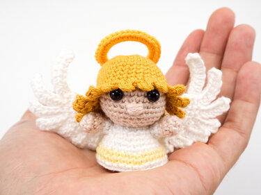 Amigurumi Female Angel Crochet Pattern